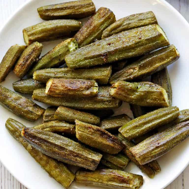 Perfectly Roasted Okra Healthy Recipes Blog 2727