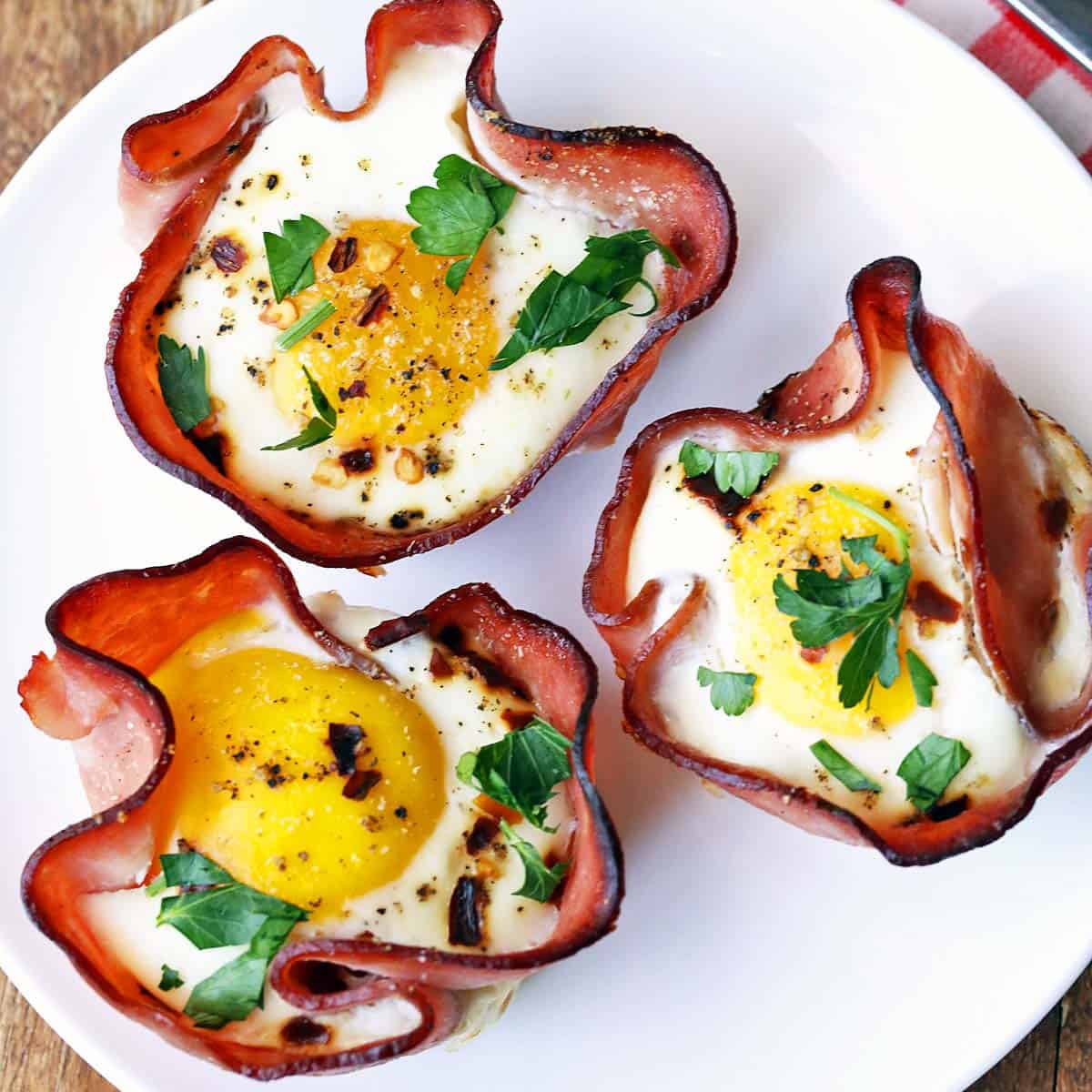 Ham and Egg Cups - Savor + Savvy