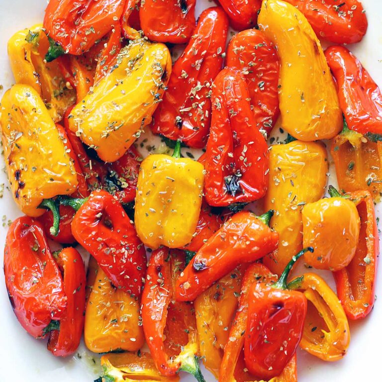 Roasted Mini Sweet Peppers Healthy Recipes Blog