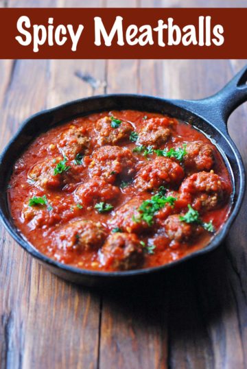 Spicy Meatballs, Super Flavorful! - Healthy Recipes Blog