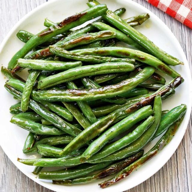 Perfectly Roasted Green Beans - Healthy Recipes Blog
