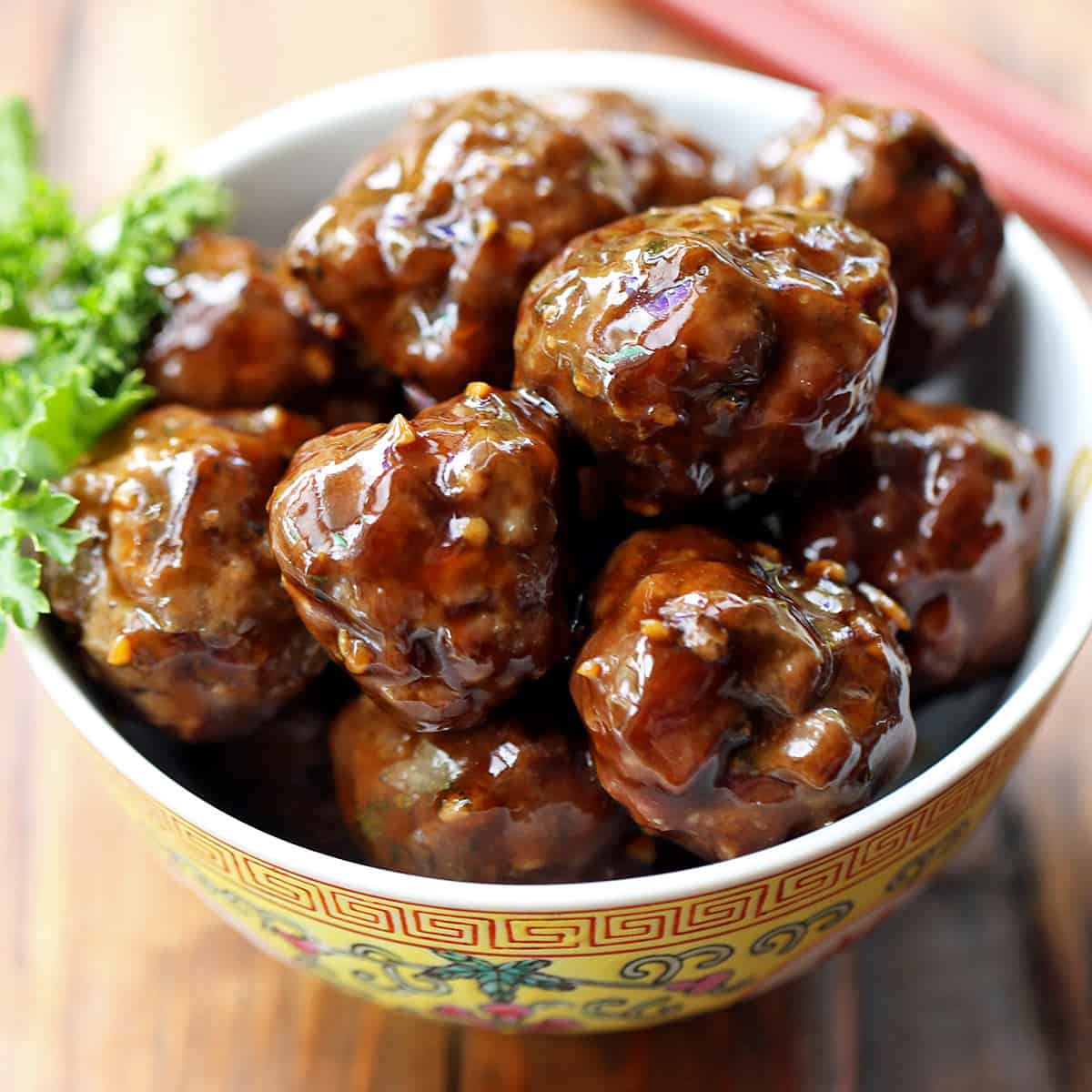 Asian Chicken Meatballs Asian Chicken Meatballs