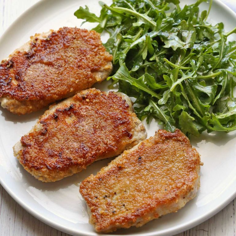 Keto-Fried Pork Chops - Healthy Recipes Blog