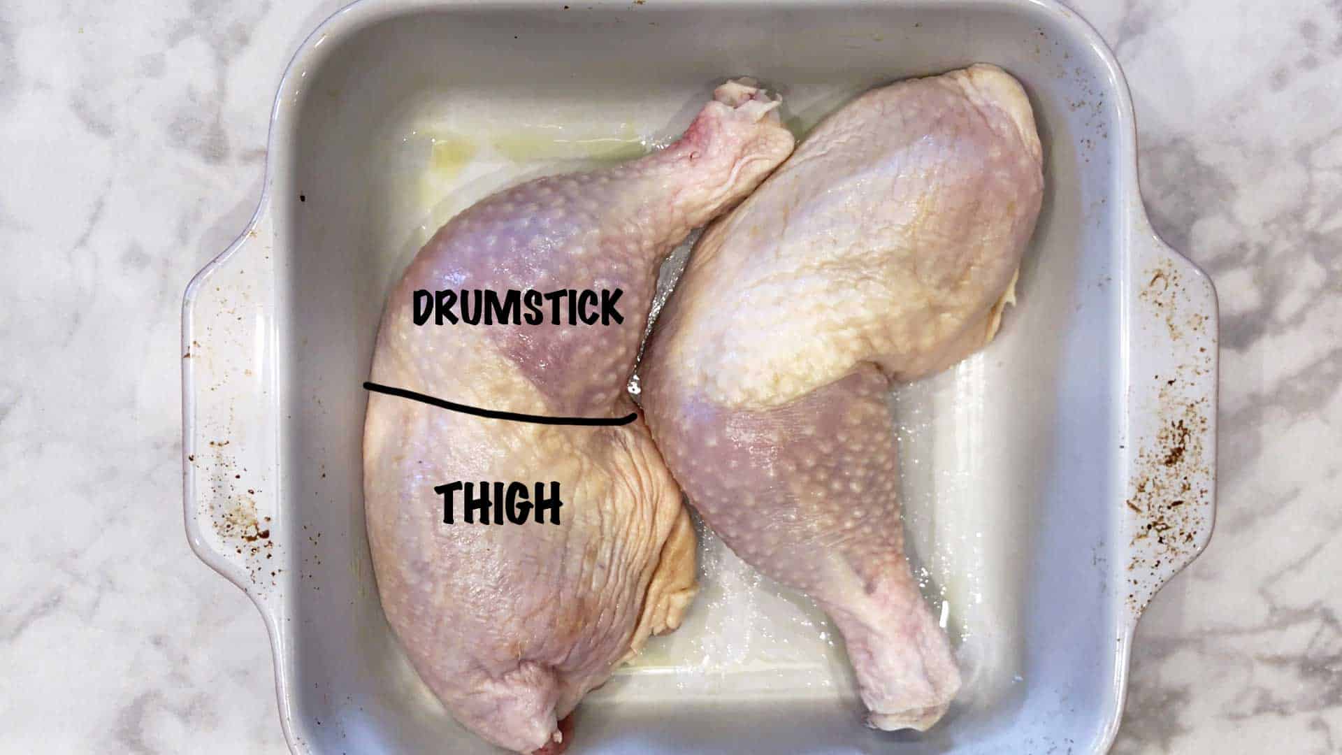 Chicken legs vs drumsticks
