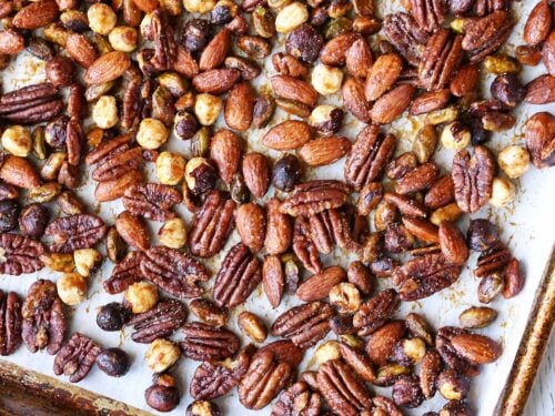 ☆Roasted nuts soaked in honey☆ Recipe by liarraliarra - Cookpad