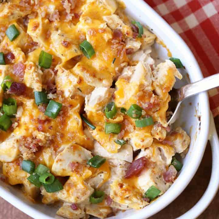 Cheesy Keto Chicken Casserole Healthy Recipes Blog