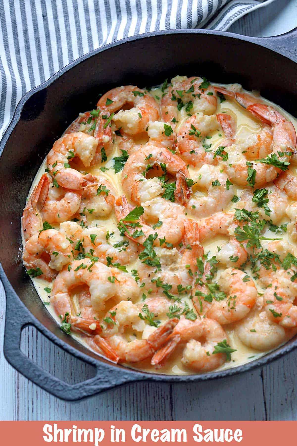 Shrimp in Cream Sauce Recipe - Healthy Recipes Blog