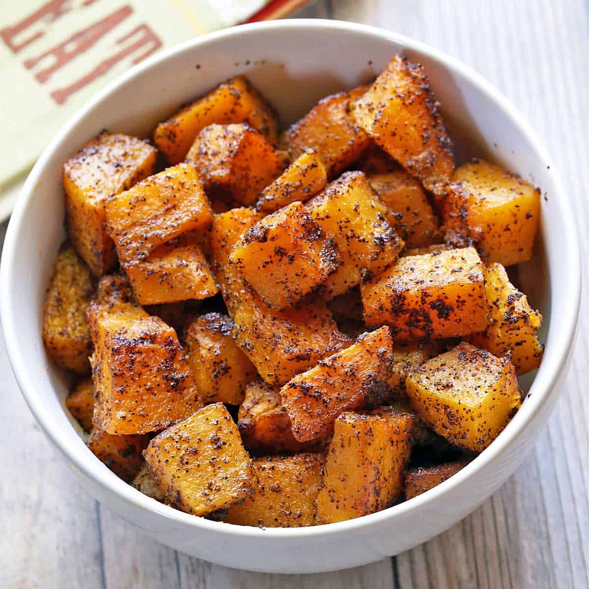 Caramelized Browned Butter Butternut Squash • One Lovely Life