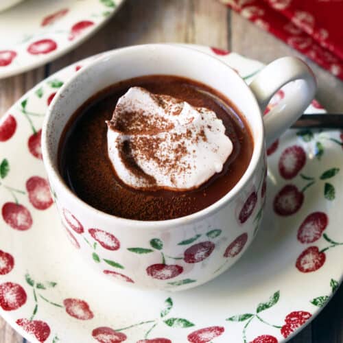 Keto hot chocolate.