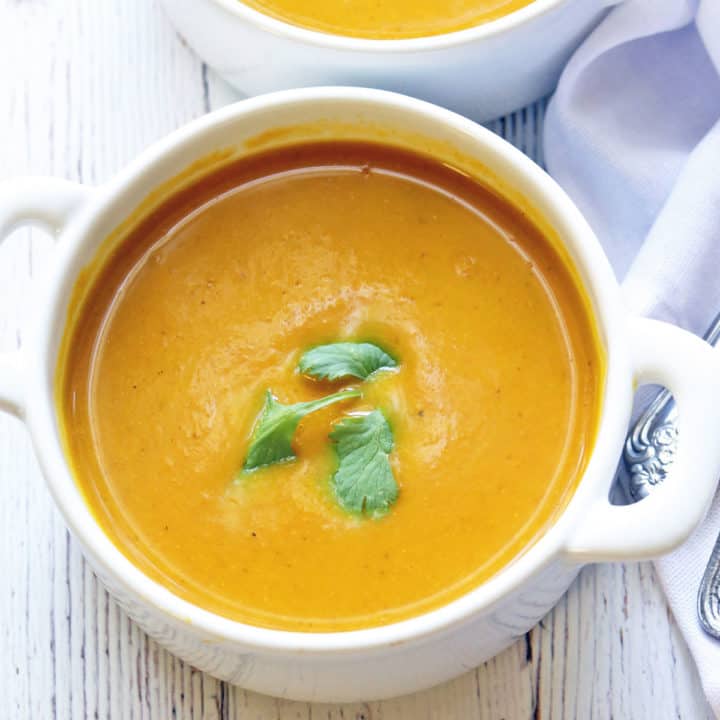 Easy Pumpkin Curry Soup - Healthy Recipes Blog