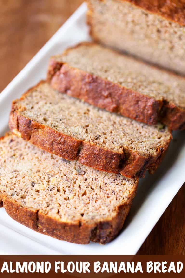 Almond Flour Keto Banana Bread - Healthy Recipes Blog