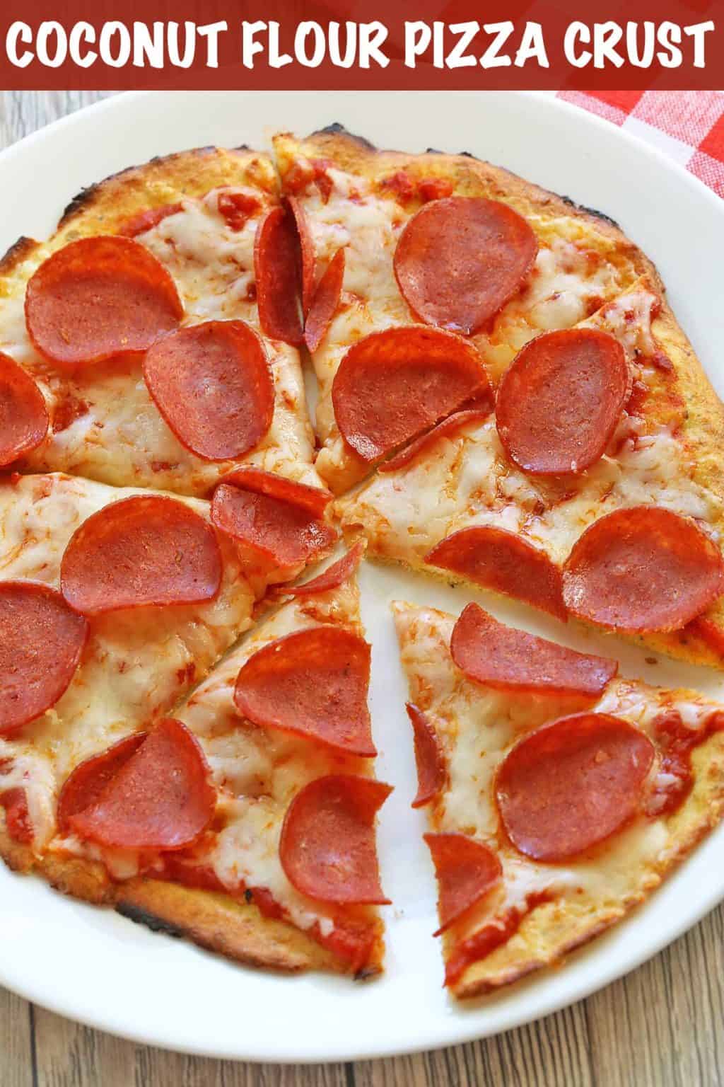 Coconut Flour Pizza Crust {Keto, GlutenFree} Healthy Recipes Blog