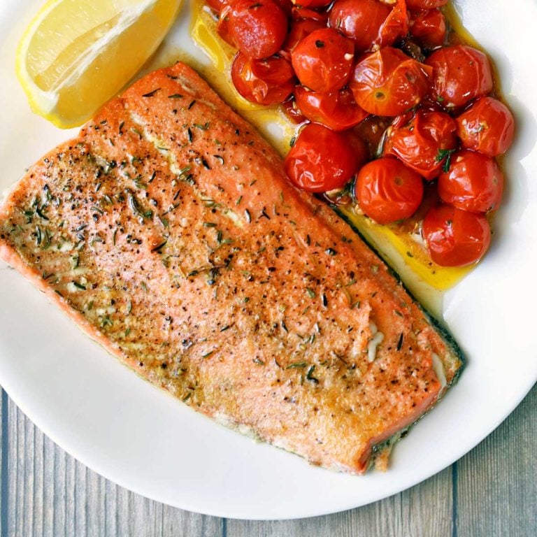 Easy Broiled Salmon - Healthy Recipes Blog