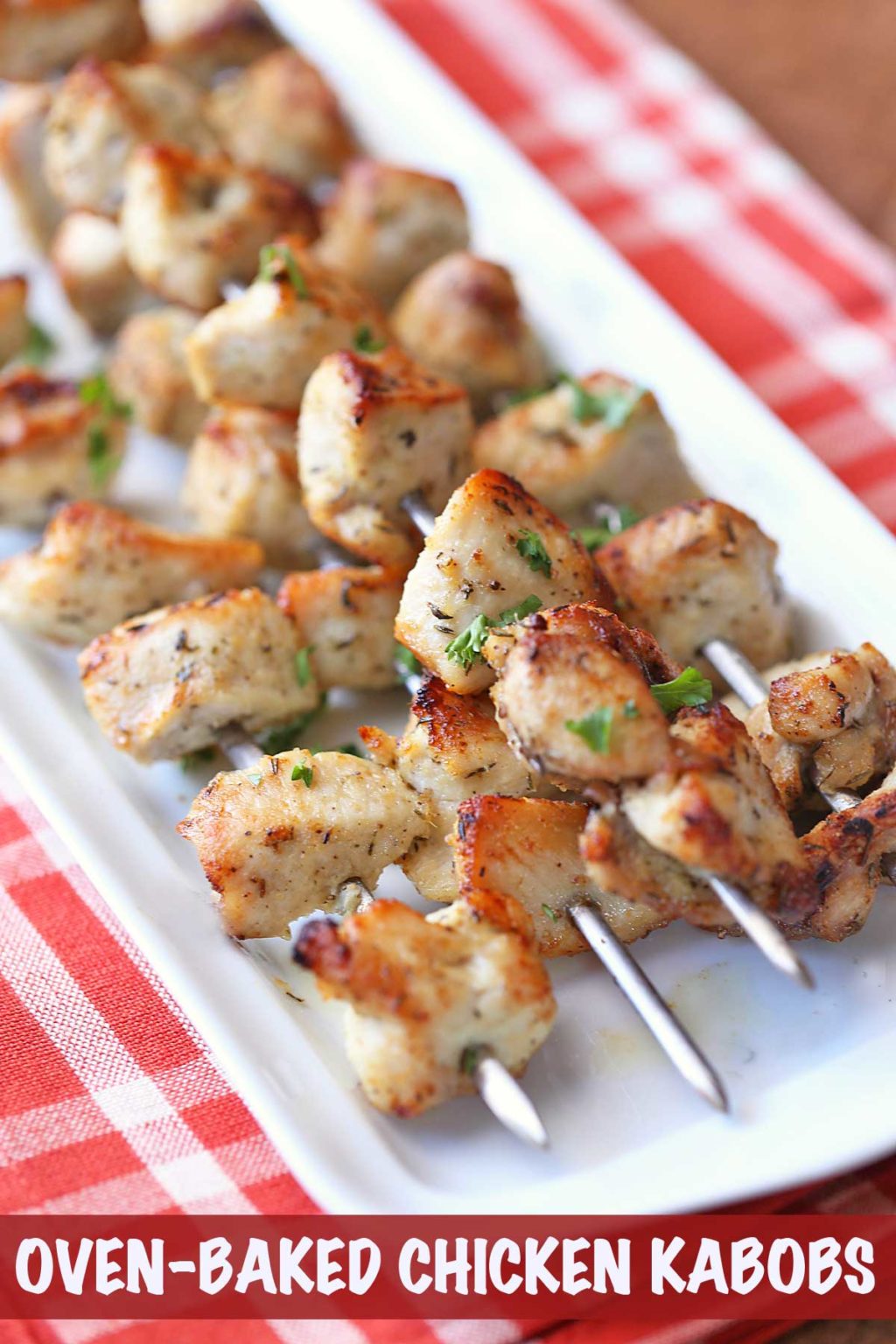 OvenBaked Chicken Kabobs Healthy Recipes Blog