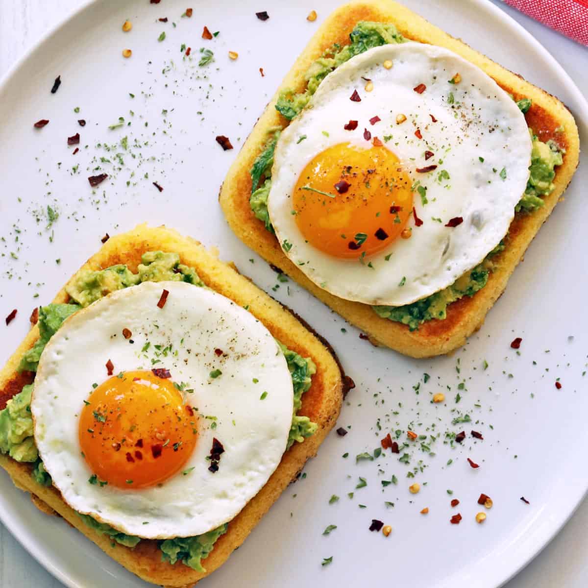 Avocado-Egg Toast