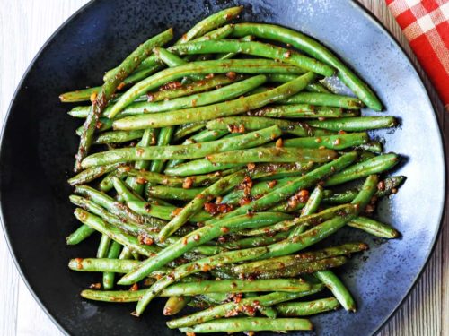 Spicy Green Beans - Healthy Recipes Blog