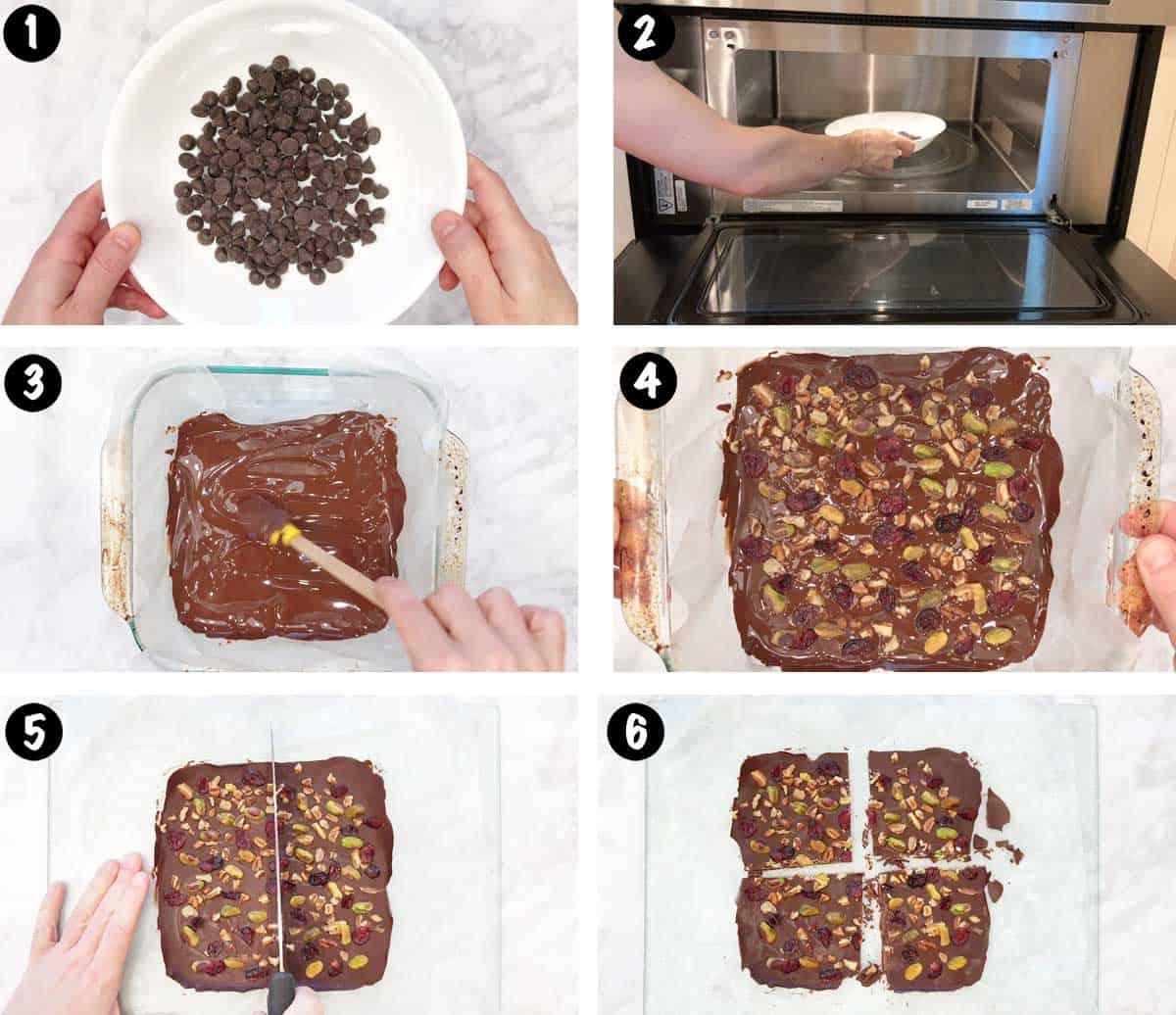 Homemade Dark Chocolate Bark - 5