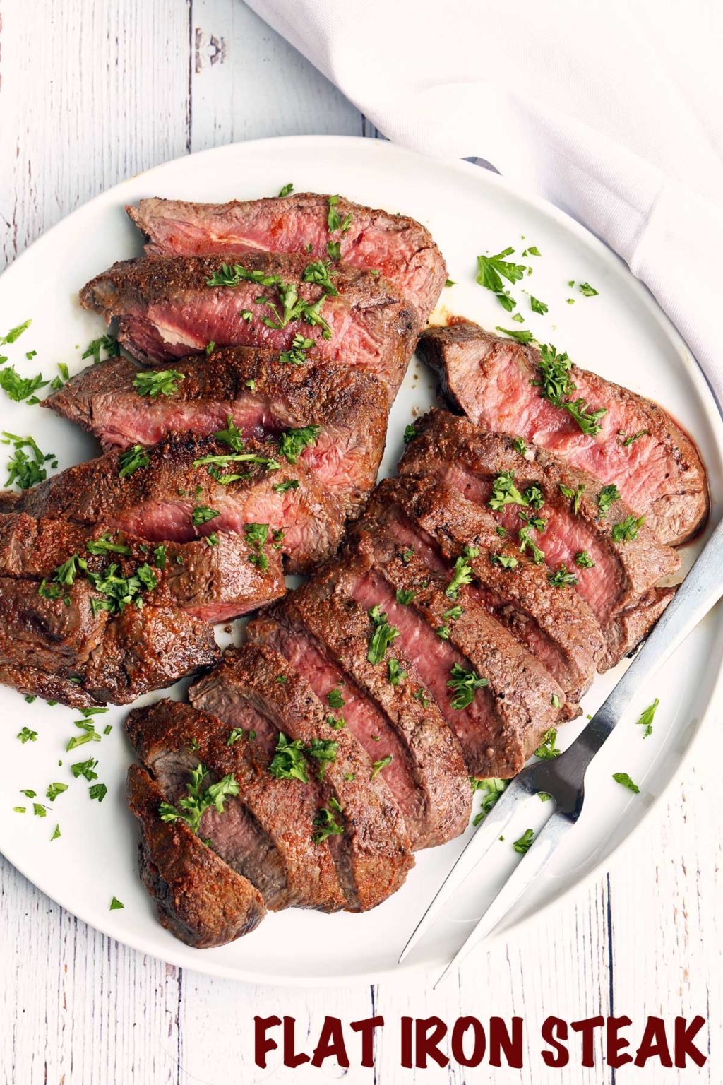 Oven-Broiled Flat Iron Steak - Healthy Recipes Blog