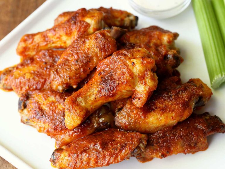Baked Buffalo Wings - Healthy Recipes Blog
