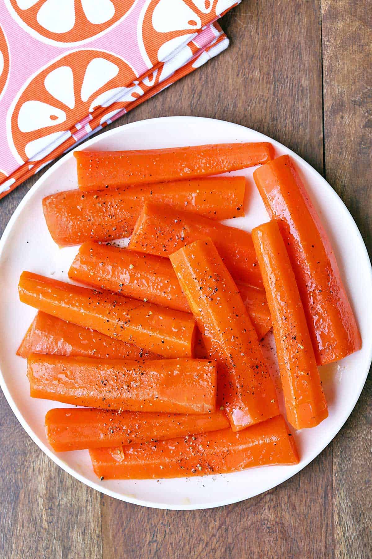 Easy Steamed Carrots - Healthy Recipes Blog