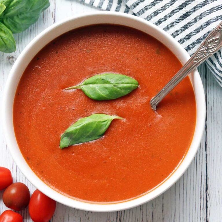 Easy Tomato Soup Recipe - Healthy Recipes Blog
