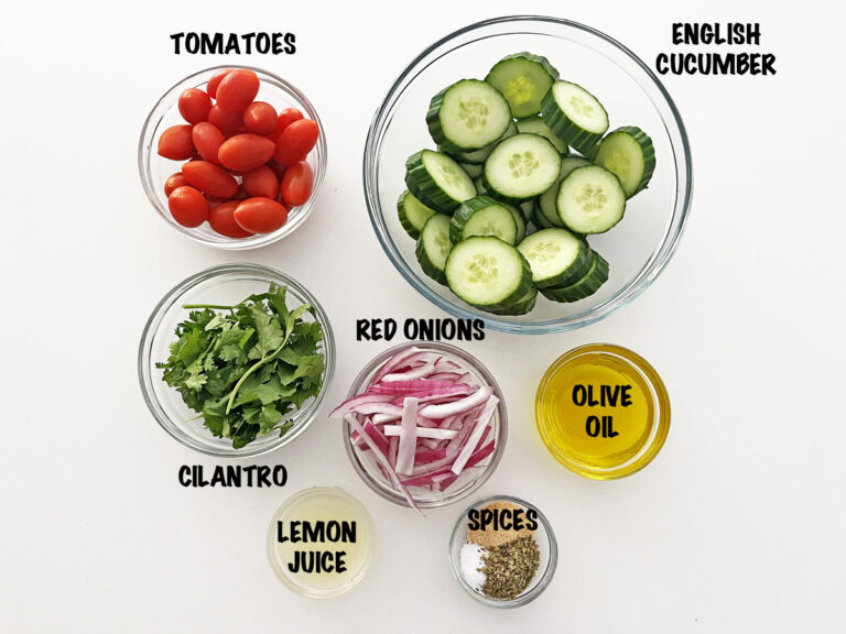 Cucumber Tomato Salad - Healthy Recipes Blog