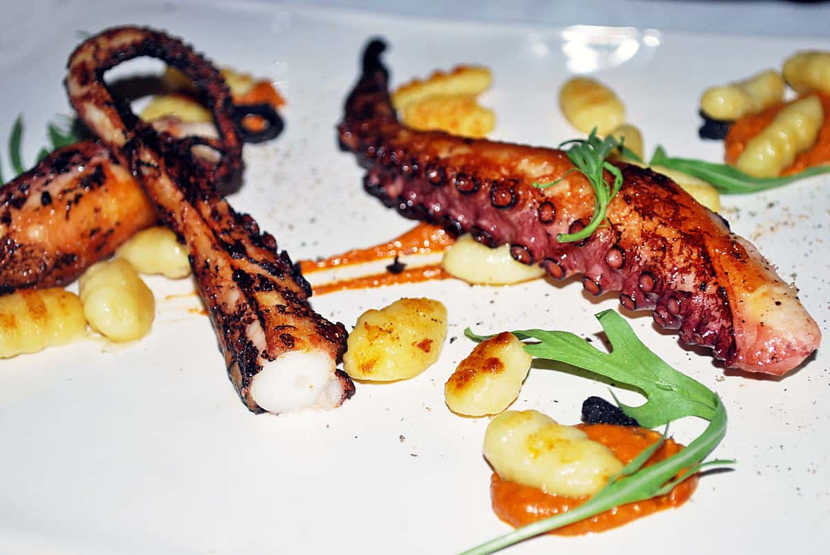 Octopus that we were served in Argentina. 