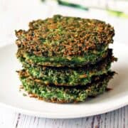 Kale fritters.