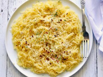 Spaghetti Squash Noodles - Healthy Recipes Blog