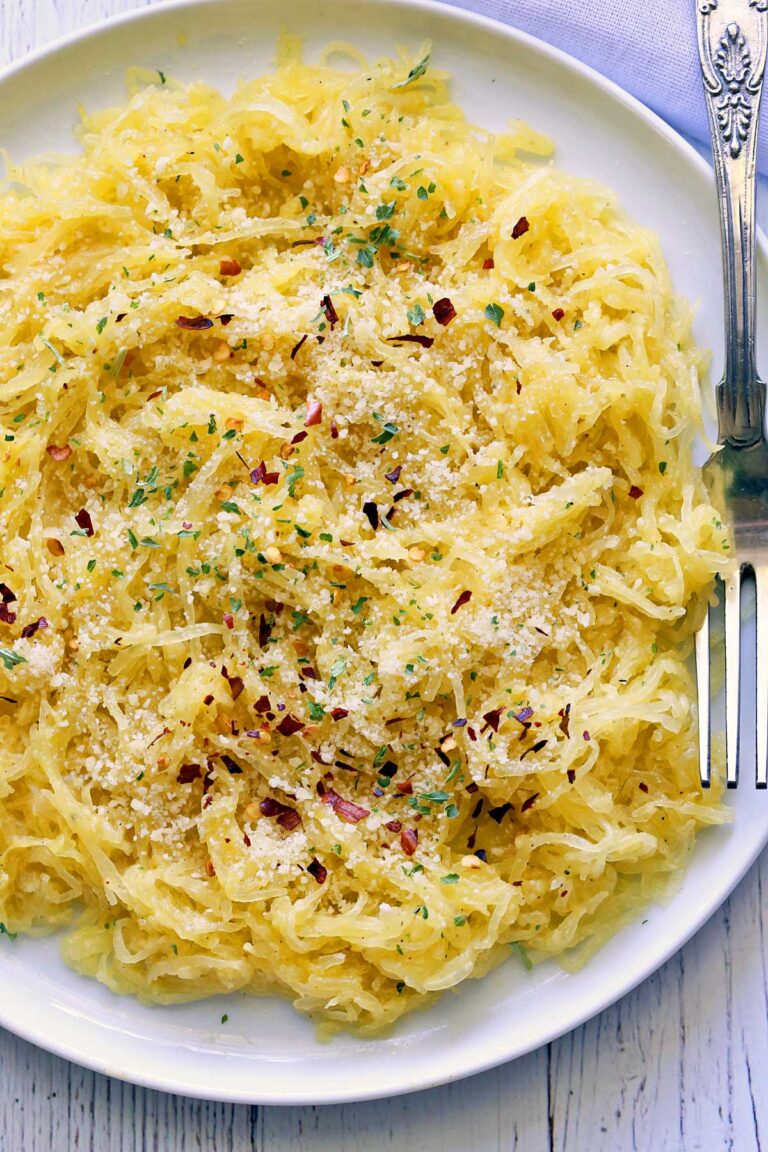Spaghetti Squash Noodles - Healthy Recipes Blog