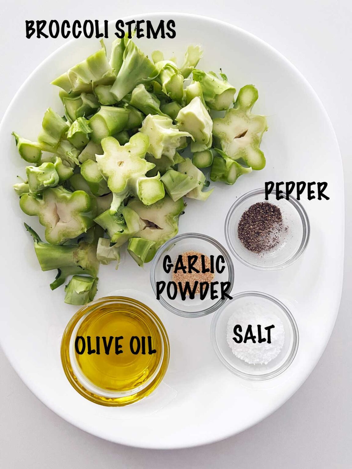 Roasted Broccoli Stems - Healthy Recipes Blog