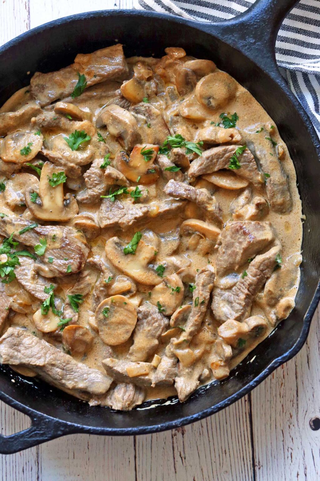 Easy Beef Stroganoff - Healthy Recipes Blog