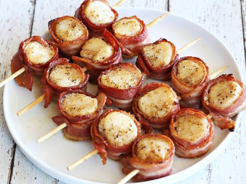 Bacon-Wrapped Scallops - Healthy Recipes Blog