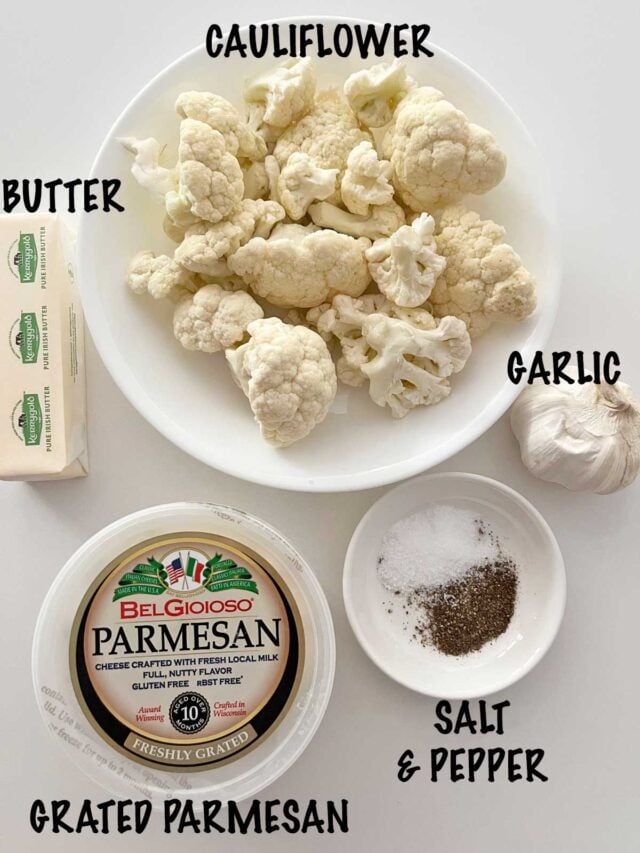 Creamy Mashed Cauliflower - Healthy Recipes Blog