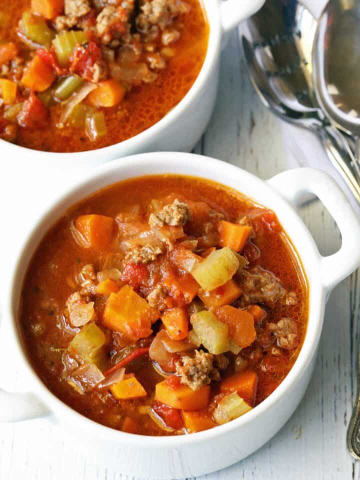 Vegetable Beef Soup - Healthy Recipes Blog