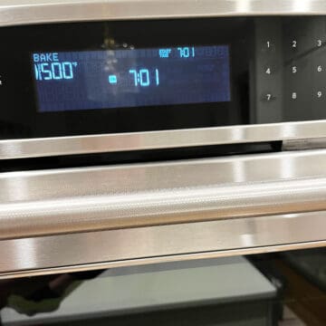 Oven preheated to 500°F.