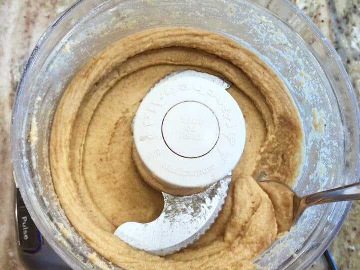 Walnut butter after adding the optional ingredients.
