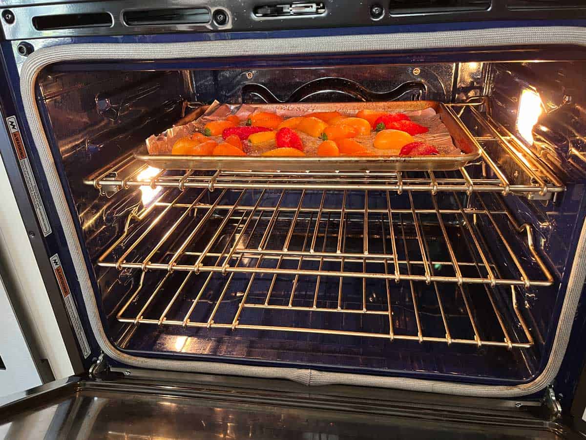 Variation: broiling the peppers.