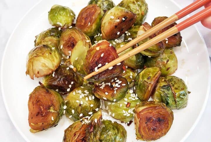 The sprouts are served.