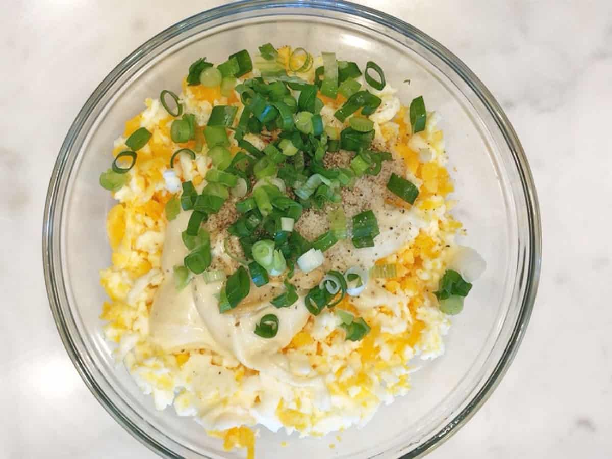 The remaining ingredients were added.