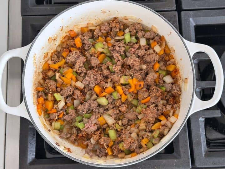 Spices were added to the soup.