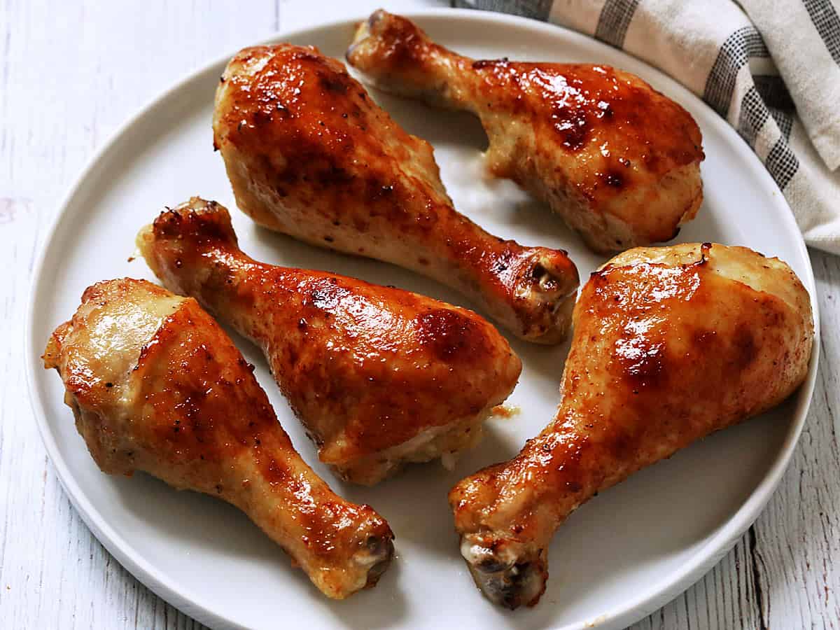 Honey Garlic Chicken (Drumsticks or Thighs) - Healthy Recipes Blog