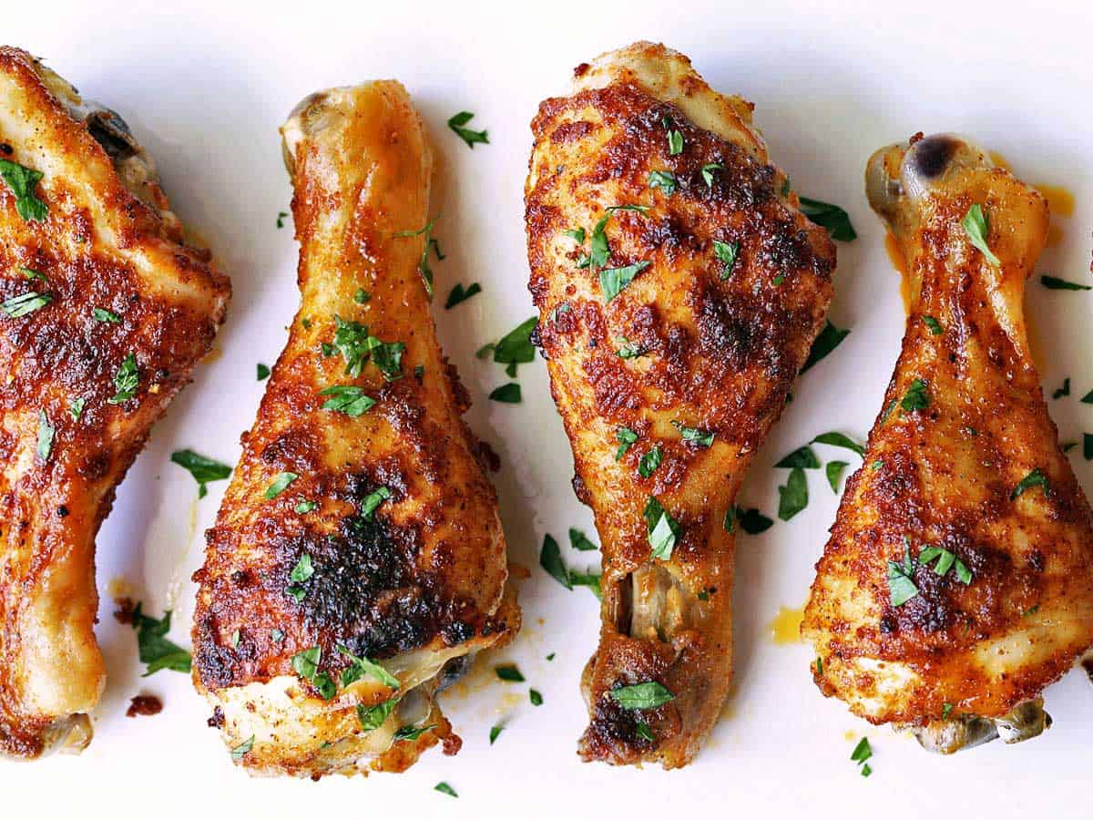 Easy Everyday Baked Chicken Drumsticks - Healthy Recipes Blog