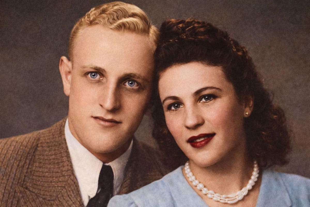 Vered's grandparents.