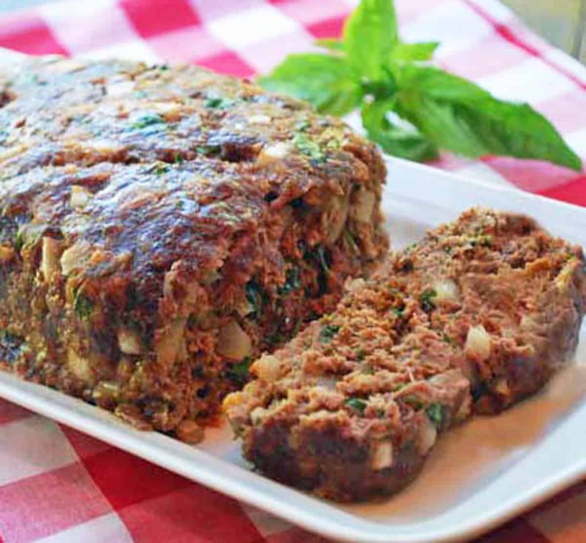 Keto meatloaf without ketchup.