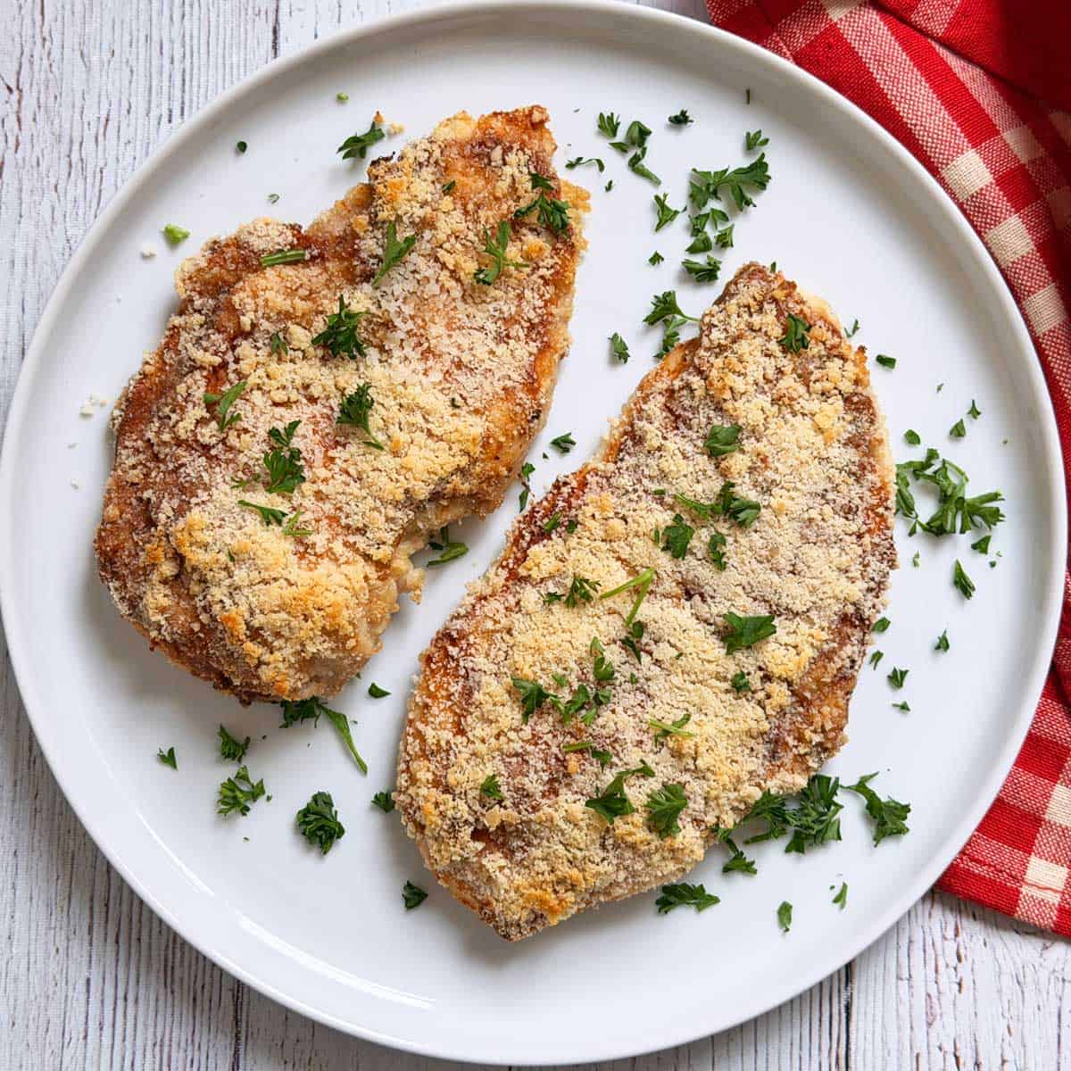 Easy Parmesan Crusted Chicken